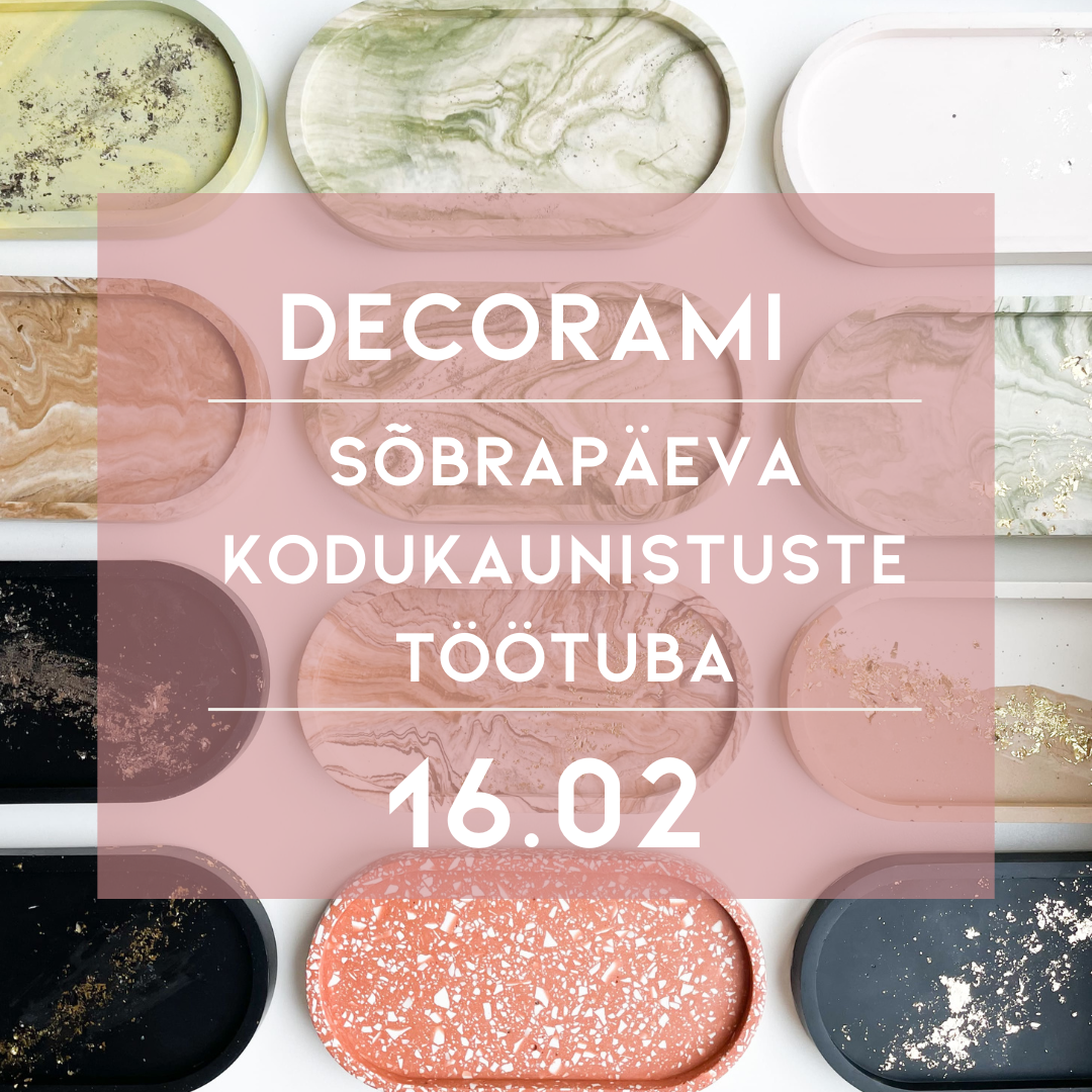 Kodukaunistuste töötuba 16.02